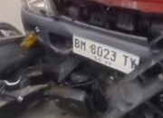 Breaking News! Kecelakaan Tragis Truk vs Motor di Jalan Soekarno Hatta Pekanbaru