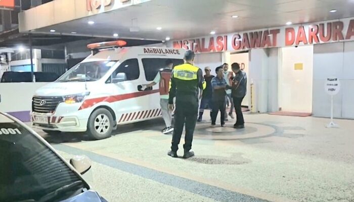 4 Personel PJR Polda Riau Sukses Kawal Ambulans Pasien Kritis di Tol Permai