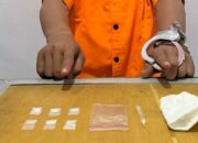 Pengedar Sabu di Bathin Solapan Bengkalis Ditangkap, Polisi Sita 6 Paket Narkoba