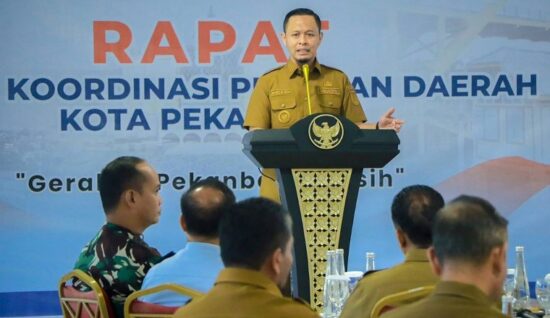 Wali Kota Pekanbaru, Agung Nugroho.(ist)