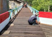 Jembatan Presisi Merah Putih Bengkalis Tuntas 100 Persen, Bukti Nyata Pengabdian Brimob