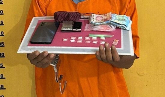 Pengedar Sabu Ditangkap di Kebun Sawit, Polisi Inhu Sita Ekstasi dan Uang Tunai