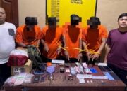 4 Tersangka Narkoba Ditangkap, Polisi di Rohil Temukan 283 Butir Amunisi