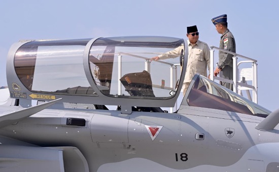 6 Pesawat Tempur Rafale Mendarat di Pekanbaru