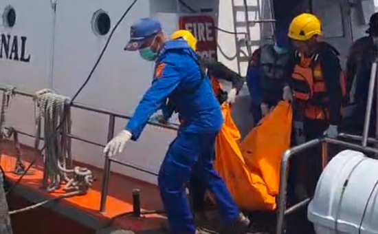 ABK Kapal Pompong yang Jatuh di Selat Rupat Dumai Ditemukan Meninggal
