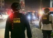 24 Jam Siaga, Tim Raga Polda Riau Jaga Pekanbaru di Tengah Blackout