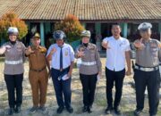 Bangun Generasi Pelopor Keselamatan, Satlantas Pelalawan Sambangi SMPN 1 Kerumutan