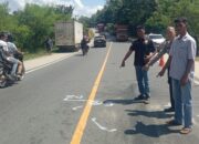 Tabrakan 4 Kendaraan di Lubuk Ogung Pelalawan Tewaskan Pengendara Becak