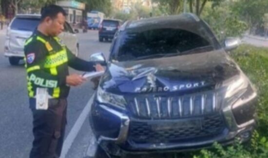 Urine Sopir Pajero yang Kecelakaan Tunggal di Pekanbaru Positif Methamphetamine