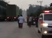 Tragis! 1 Nyawa Melayang di Tanjakan Palas Pelalawan