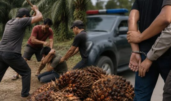 Polisi Tegaskan Kasus Pengeroyokan dan Dugaan Pencurian Sawit di Kampar Diproses Terpisah