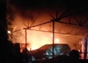 Viral Rumah Terduga Bandar Narkoba Dibakar Warga Rantau Kopar Rohil, Begini Kata Polisi
