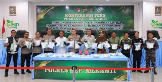 Gagalkan 27 Kg Sabu Jaringan Malaysia, Polda Riau Selamatkan Ribuan Jiwa di Meranti
