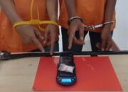 Polsek Kampar Ringkus Dua Pengedar, Sita 15 Paket Sabu 5,71 Gram