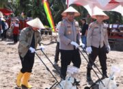 Polres Kampar dan KOPPSA-M Tanam Jagung, Perkuat Ketahanan Pangan Nasional