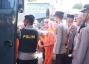 AKBP Boby Putra Ramadhan Kawal Langsung Pergeseran Puluhan Tahanan Narkoba ke Polda Riau