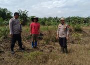 Polsek Tapung Cek Lahan Jagung Pipil 1 Hektare untuk Swasembada Pangan