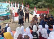 Brimob Polda Riau Wujudkan Akses Pendidikan Aman Melalui Jembatan Merah Putih Presisi