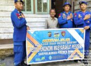 Sat Polairud Polres Siak Salurkan Sembako untuk Warga Pesisir Merempan Hilir Lewat Program JALUR