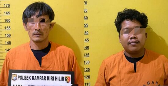 Sadis! Korban Dikeroyok Pakai Kayu di Dalam Rumah, 2 Pelaku Ditangkap Polsek Kampar Kiri Hilir