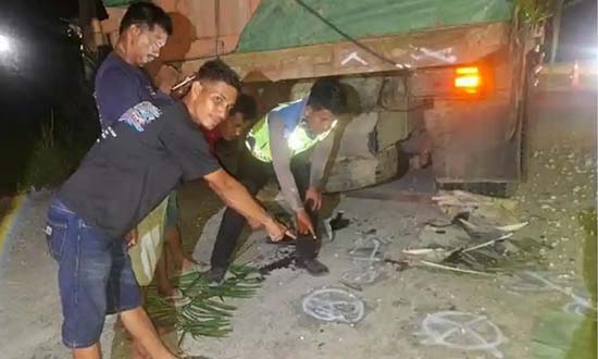 Terungkap! Ini Identitas Pemotor Wanita yang Tewas di Jalintim Pelalawan