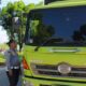 Dishub Halau Ratusan Truk Tonase Besar Masuk Kota Pekanbaru