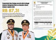 Birokrasi Kota Padang Terbaik di Sumbar, Lampaui Lima Target Nasional