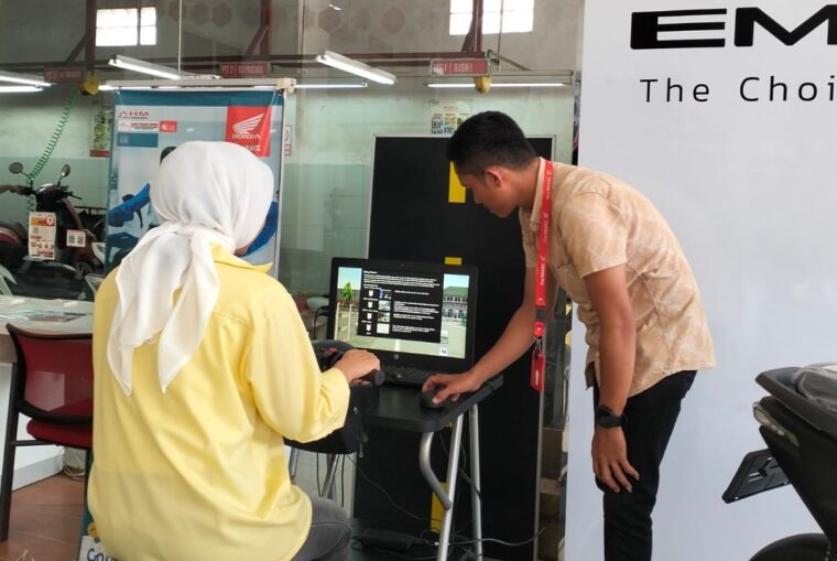 Wujud Kepedulian, Honda Hayati Gencar Edukasi Safety Riding lewat HRT ke Konsumen
