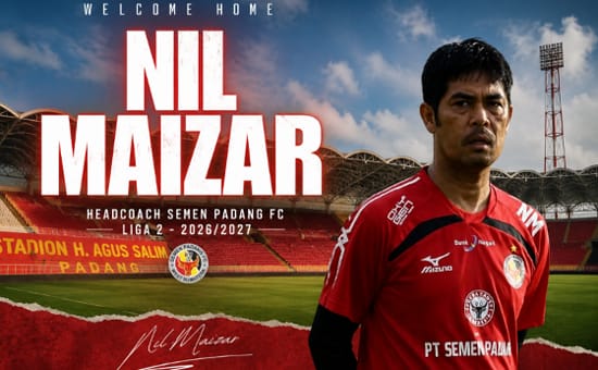 Andre Rosiade Umumkan Nil Maizar sebagai Pelatih Baru Semen Padang FC