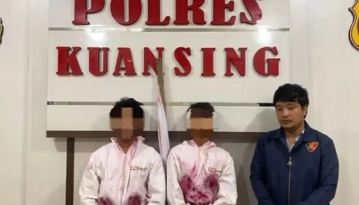 Viral Aksi Pocong Keliling di Kuansing, 2 Pemuda Diamankan Polisi