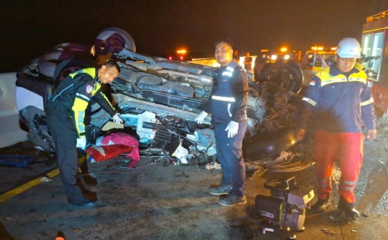 Ambulans yang Kecelakaan Maut di Tol Permai Ternyata Pembawa Pasien Jantung