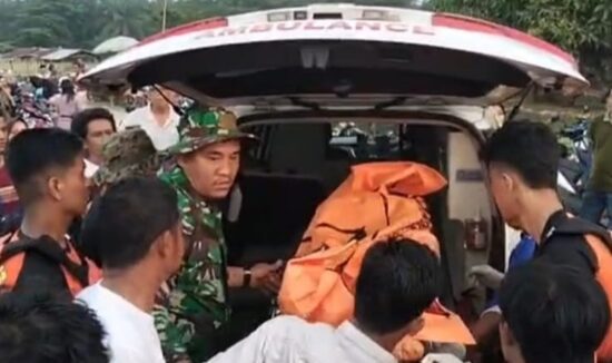Buruh Asal Bandung yang Tenggelam di Sungai Kampar Ditemukan Tak Bernyawa