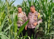 Dukung Asta Cita Presiden, Polsek Binawidiya Sambangi Petani