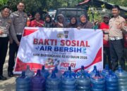 Air Bersih Mengalir, Harapan Warga Pelalawan Kembali Hidup di HUT Bhayangkara ke-80