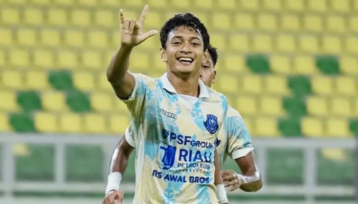 Cetak 5 Gol Setengah Musim, Vieri Donny Dipertahankan PSPS Pekanbaru