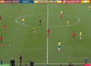 Brasil vs Maroko Imbang 1-1 di Babak Pertama, Vinicius Balas Gol Saibari