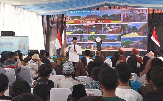 420 Siswa Baru Ditargetkan Masuk Sekolah Rakyat di Riau, Ini Pesan Mensos Gus Ipul