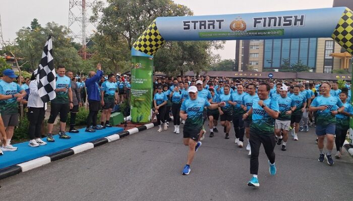 Meriah! Difabel hingga Komunitas Lari Ramaikan Unity Run Road to Riau Bhayangkara Run 2026