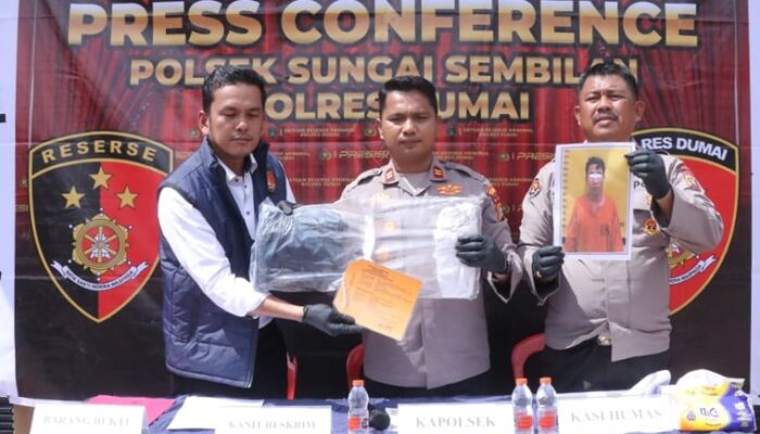 Pelaku Pembunuhan Petani di Sungai Sembilan Dumai Berhasil Ditangkap
