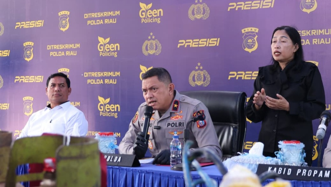 Polda Riau Sita 189 Motor dan 18 Mobil Hasil Kejahatan Sejak Awal 2026