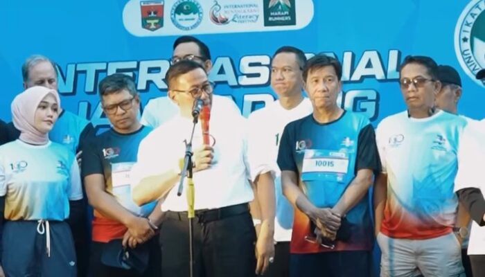 Wakil Ketua DPRD Sumbar Hadiri Jam Gadang Fun Run 2026