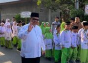 Ketua DPRD Sumbar Muhidi Lepas Pawai Katam Al-Qur’an Perdana TPQ TQA Masjid Al Huda