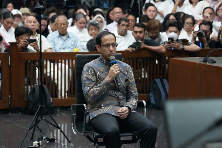 Nadiem Makarim Divonis 10 Tahun Penjara dalam Kasus Korupsi Chromebook