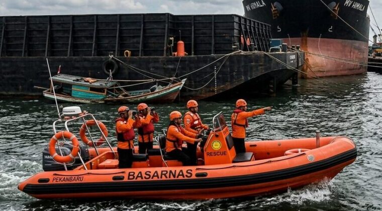 Kapal Pompong yang Tenggelam di Siak Diduga Karena Terseret Arus Kuat