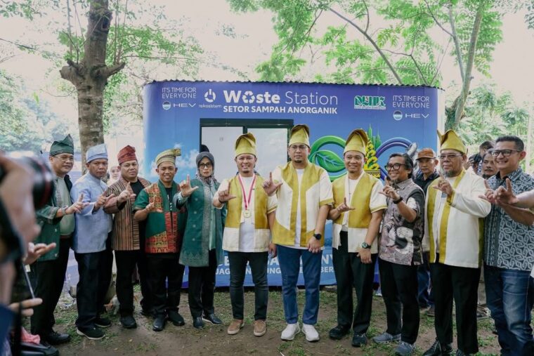 Dua Waste Station Resmi Beroperasi di Pekanbaru, Sampah Kini Bisa Ditukar Jadi Uang