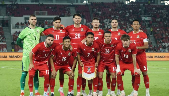 Babak Pertama Sempurna! Garuda Libas Kamboja 3-0 di Stadion Pakansari