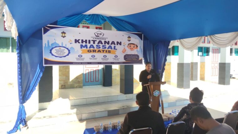 Yayasan Labbaika Gelar Khitan Massal, Ahmad Syamsir Arief: Semoga Jadi Ladang Amal