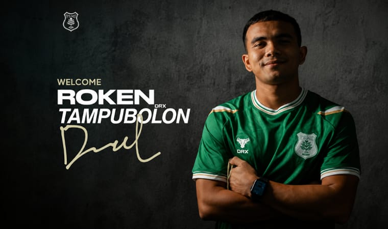 Roken Tampubolon Resmi Gabung PSMS Medan