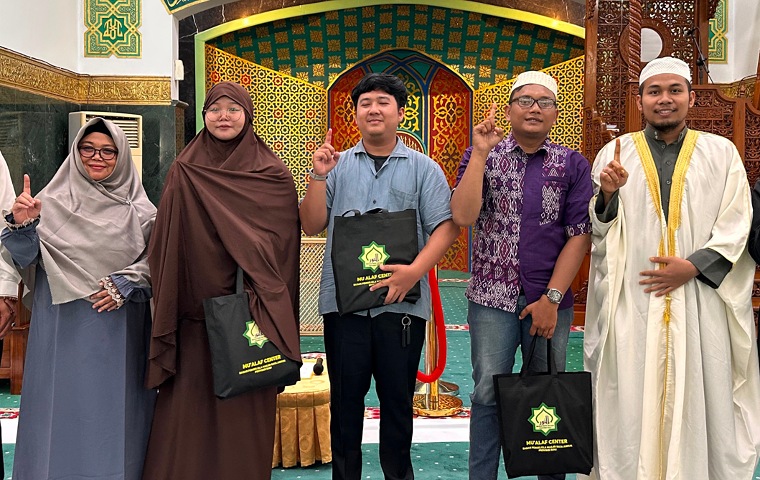 Sah! 3 Mualaf Resmi Masuk Islam di Masjid An Nur Pekanbaru