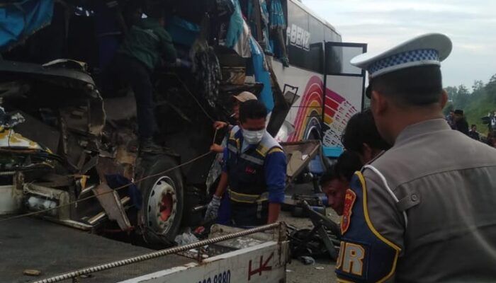 Sopir Bus Pelangi Ternyata Kabur Usai Kecelakaan Maut di Tol Permai